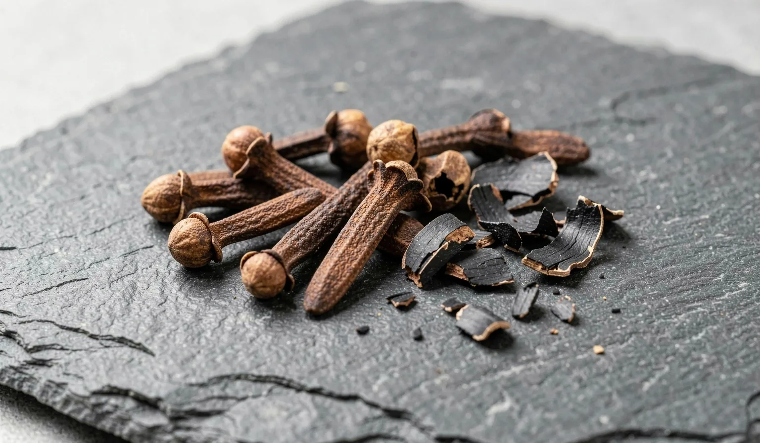 Detalle botánico de ingredientes naturales