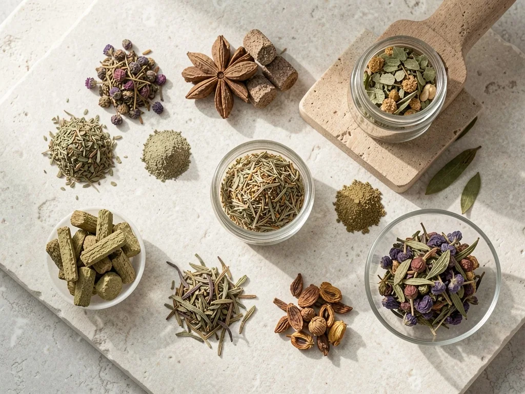 Ingredientes botánicos de Digestiva